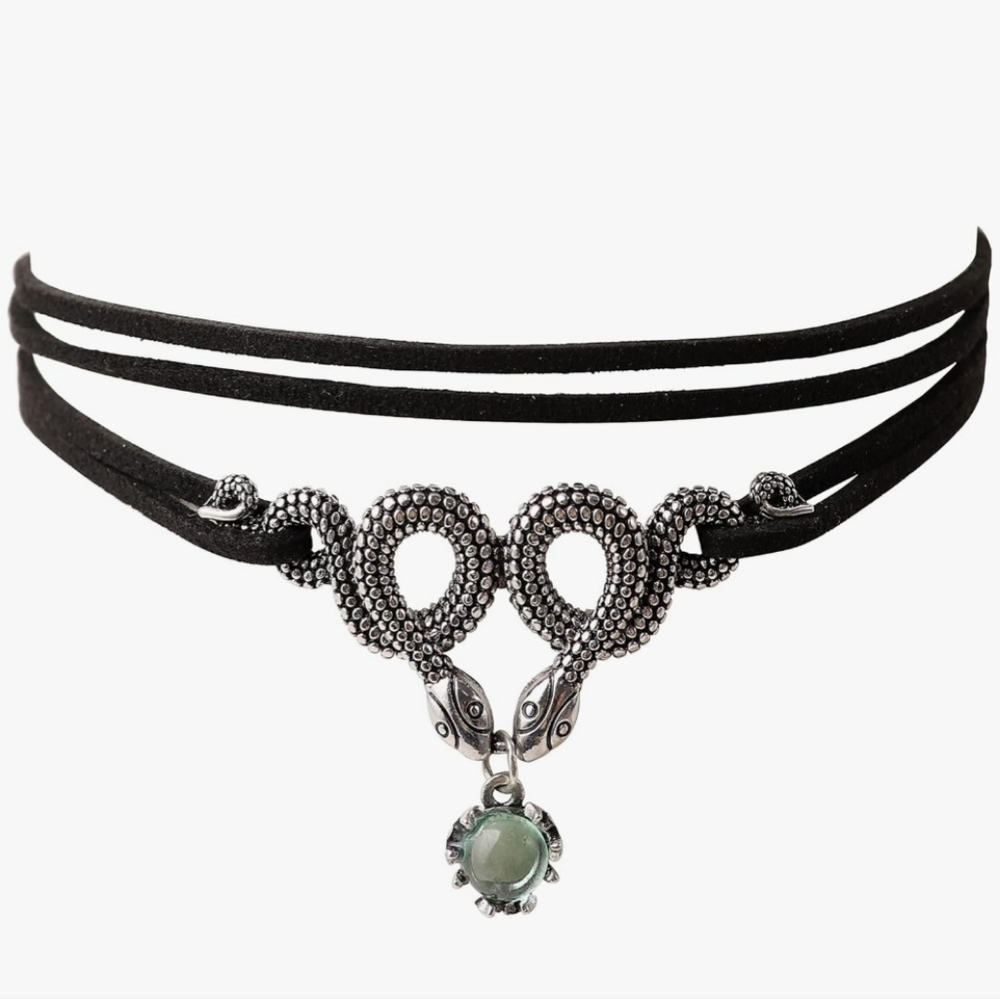 Snake Gothic Faux Leather Set